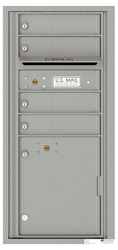 Florence 4C Mailboxes 4CADS-04 Silver Speck