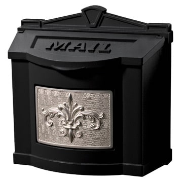 Gaines Fleur De Lis Locking Wall Mount Mailbox Product Image