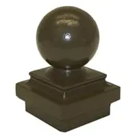 Gaines Mailboxes Post Finial Metallic Bronze