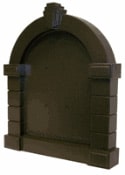 Gaines Keystone Mailbox Door Metallic Bronze