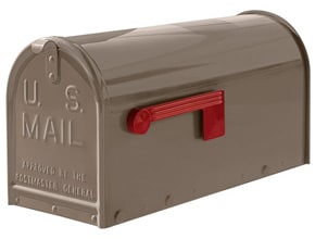 Janzer Mailboxes Gloss Taupe