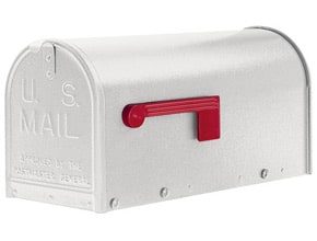 Janzer Mailboxes Textured White