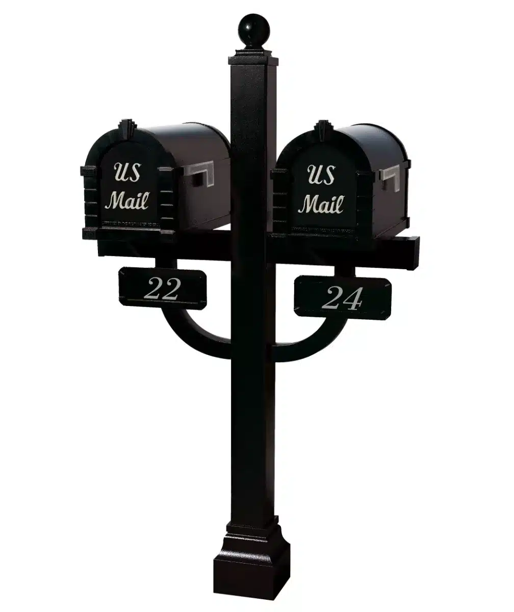 Keystone Signature Series Mailboxes with Double Deluxe Post Featured Image