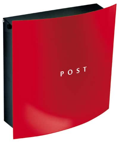 Knobloch Hollywood Red Wall Mount Mailboxes