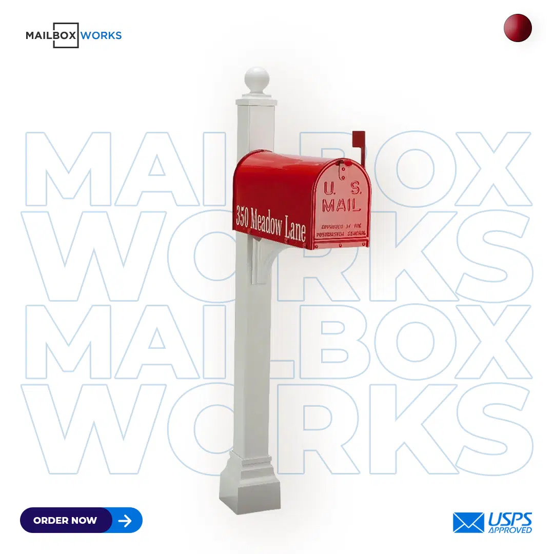 Janzer Mailboxes Residential Post Mount at MailboxWorks