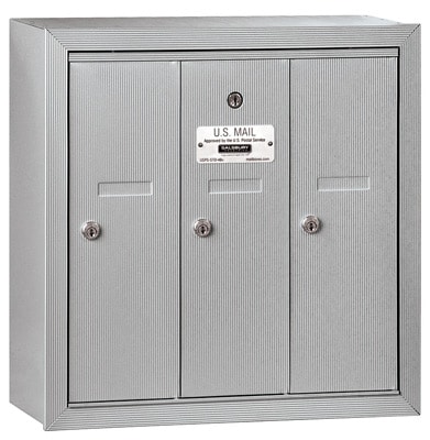 Salsbury 3 Door Surface Vertical Mailbox