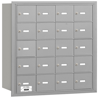 20 Door Rear Loading 3620 Salsbury 4B+ Horizontal Mailboxes Product Image