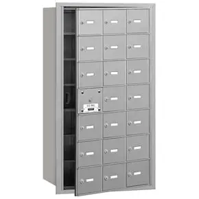 Salsbury Horizontal Front Loading 3621 Aluminum
