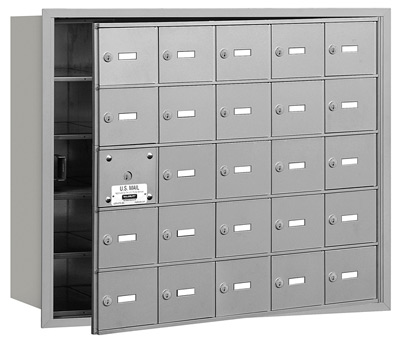 25 Door Front Loading 3625 Salsbury 4B+ Horizontal Mailboxes (24 Tenant Doors and 1 Master Door) Product Image