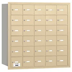 Salsbury Horizontal Rear Loading 3630 Sandstone