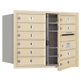 Salsbury 4C Mailboxes 3706D-10 Sandstone