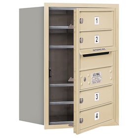 Salsbury 4C Mailboxes 3706S-04 Sandstone