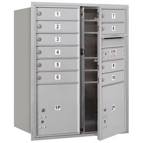 Salsbury 4C Mailboxes 3710DA-10 Aluminum