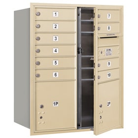 Salsbury 4C Mailboxes 3710DA-10 Sandstone