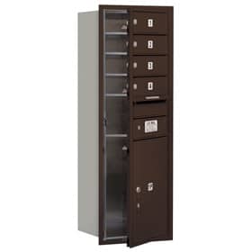 Salsbury 4C Mailboxes 3711S-04 Bronze