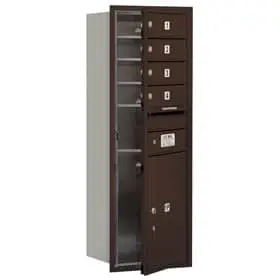 Salsbury 4C Mailboxes 3711S-04 Bronze