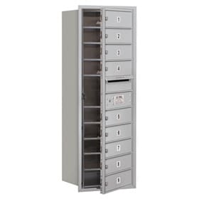 Salsbury 4C Mailboxes 3711S-09 Aluminum