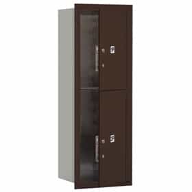 Salsbury 4C Mailboxes 3711S-2P Bronze