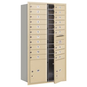 Salsbury 4C Mailboxes 3716D-20 Sandstone