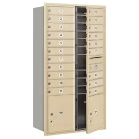 Salsbury 4C Mailboxes 3716D-20 Sandstone