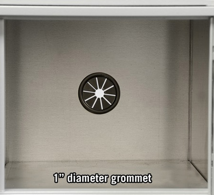 Salsbury Cell Phone Locker Flexible Grommet