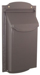 Special Lite Contemporary Vertical Mailbox Mocha