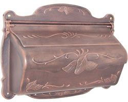 Special Lite Hummingbird Horizontal Mailbox Copper