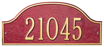 Whitehall Petite Admiral Entryway Plaque