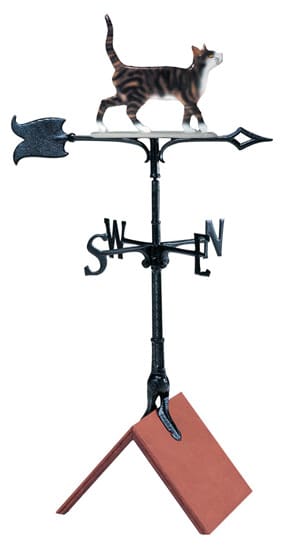 Whitehall 30 Inch Cat Color Weathervane