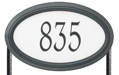 Concord 911 Reflective Estate Address Plaques