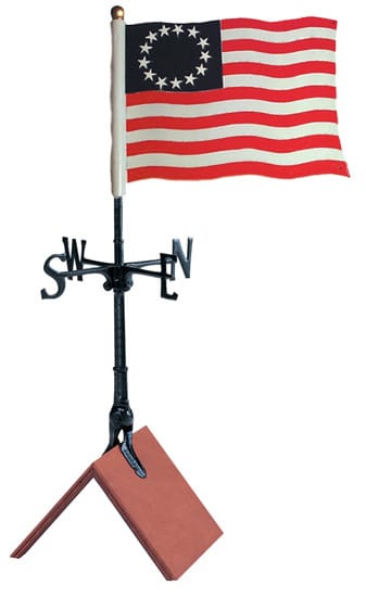 Whitehall 30 Liberty Flag Color Weathervane
