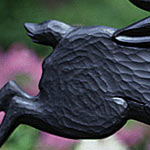 Whitehall Garden Weathervane Black