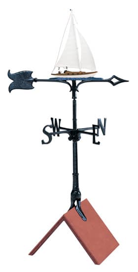 Whitehall 30 Inch Sailboat Color Weathervane