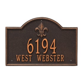 Bayou Vista Plaque Oil Rubbed Bronze