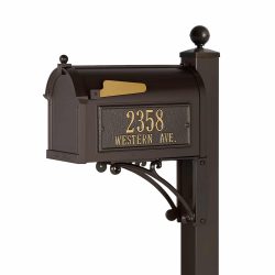 Whitehall Custom Capitol Mailbox and Post Package (Optional Post & Accessories) Featured Image