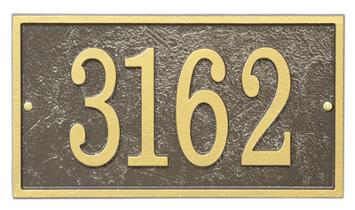 Whitehall Fast And Easy Rectangle Address Plaques Product Image