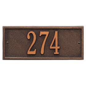 Hartford Mini Plaque Oil Rubbed Bronze