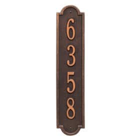 Richmond Vertical Plaque Oil Rubbed Bronze