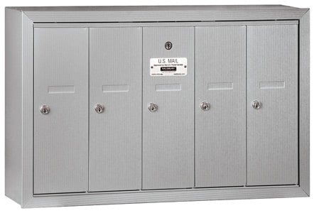 Salsbury 5 Door Surface Vertical Mailbox