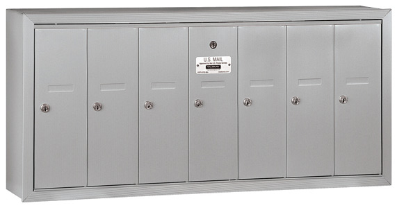 Salsbury 7 Door Surface Vertical Mailbox