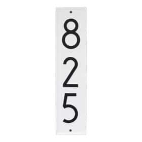 Whitehall Modern Delaware Plaque White Black