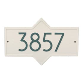 Whitehall Modern Hampton Plaque Coastal Green