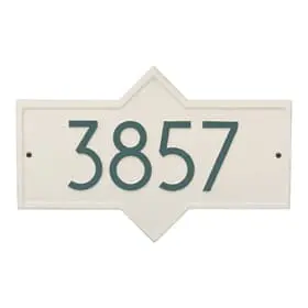 Whitehall Modern Hampton Plaque Coastal Green