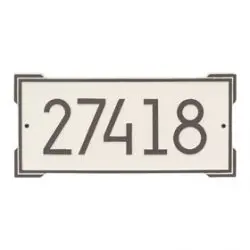 Whitehall Modern Roanoke Plaque Coastal Clay