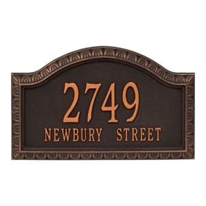 Whitehall Penhurst Plaque Oil Rubbed Bronze