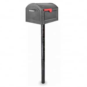 Centennial Mailbox Pacifica Post Pewter