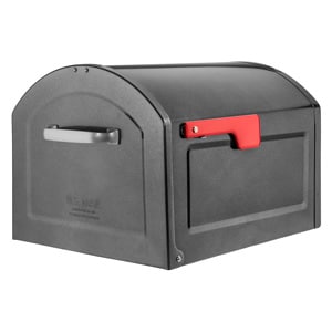 Centennial Post Mount Mailbox Pewter