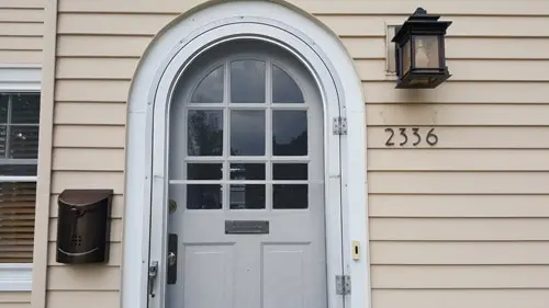Majestic Noble Address House Numbers Installed