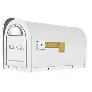 Special Lite Classic Mailbox White