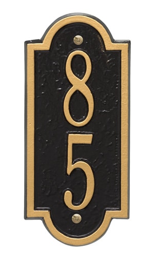 Whitehall Mini Richmond Vertical Address Plaque Product Image